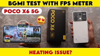 POCO X6 Bgmi Test With Fps Meter ⚡ Bgmi 300 Update  POCO X6 5G Pubg Test [upl. by Amees426]