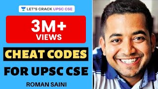 TricksCheat Codes to Solve MCQs  UPSC CSEIAS SSC Banking  Roman Saini [upl. by Rame]