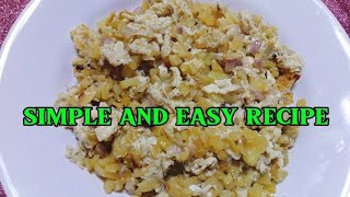 Cooking potatoes with egg  simple and easy recipe livestream asmr satisfying [upl. by Reeve]