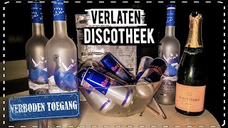 VERLATEN DISCOTHEEK €10000 aan champagne flessen gevonden [upl. by Idet]