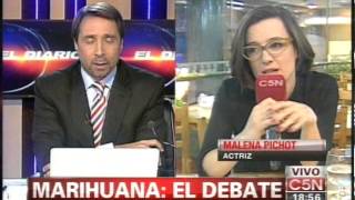 C5N  MARIHUANA EL DEBATE MALENA PICHOT [upl. by Beker]