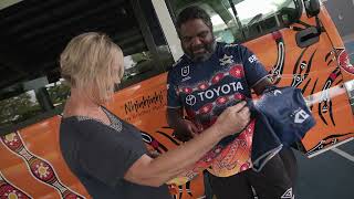 2024 Cowboys Indigenous Jersey launch [upl. by Yraccaz]