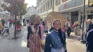 Bad Saulgau Erntedankfest 2023 mit Gaujugendtag des Bodensee Heimat und Trachtenverband [upl. by Aseel692]