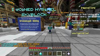 I Joined Hypixel Skyblock  AnuDadaGaming [upl. by Novia]