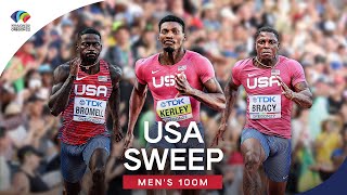 Mens 100m Final  World Athletics Championships Oregon 2022 [upl. by Acirretal]