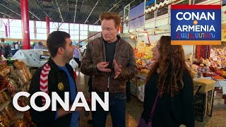 Conan amp Sona Visit An Armenian Marketplace  CONAN on TBS [upl. by Shellie]