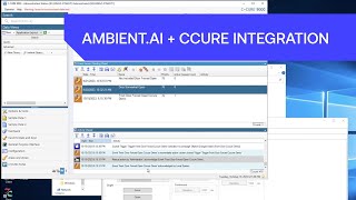 Ambientai  CCure Access Control Integration [upl. by Tollmann774]