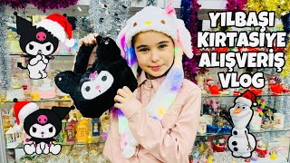 YILBAŞI KIRTASİYE ALIŞVERİŞ VLOG  BAKALIM NELER GELMİŞ [upl. by Olumor]