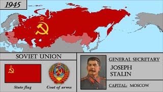 USSR History 19221991 Every Year История СССР [upl. by Anirok698]