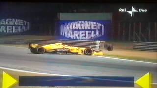 RICARDO ZONTA CRASH MONZA Rare [upl. by Aisyat332]