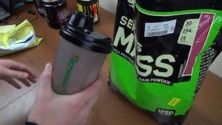 Гейнер Optimum Nutrition Serious Mass Проба [upl. by Arymat]