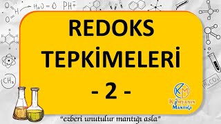 Redoks Tepkimeleri 2  KİMYA VE ELEKTRİK  AYT 12 SINIF [upl. by Tilda]