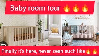 BABY ROOM TOURE FINALLY NEVER SEEN SUCH LIKE THIS🥰🥰🥰 [upl. by Nellek]