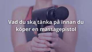 Massagepistol bäst i test 2024 Tips och råd [upl. by Eidnahs]