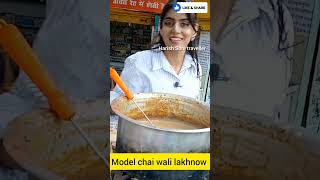 Model chai wali making tea lakhnow [upl. by Wiebmer]