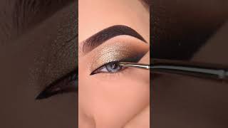 How to do cat eye makeup makeup shortvideo bridalmakeup shortvideo eyelash makeuptutorial [upl. by Aicined]