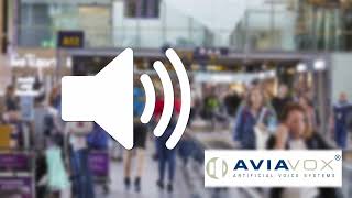 Airport PA Chime Sound Effect By Aviavox [upl. by Latrina]