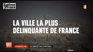 Les villes les plus délinquantes de France© [upl. by Ayarahs]