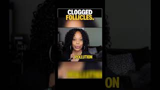 Why Clogged Follicles Hinder Growth 🌟  blackhaircare haircare naturalhair hairgrowthtips [upl. by Notloc380]