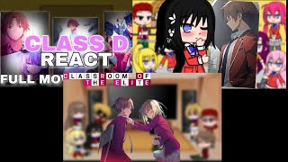 React To Ayanokoji Kiyotaka  Class D  Classroom of the Elite  Compilation [upl. by Hellah149]