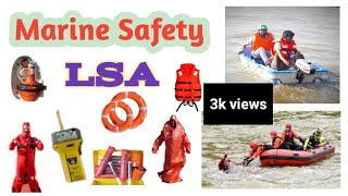 Marine Safety amp Life Saving Appliances in Hindi  मरीन सुरक्षा amp जीवन रक्षक उपकरण [upl. by Dori918]