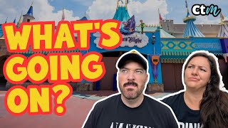 Low Crowds and Multiple Refurbs Whats Happening at Disney World This Summer [upl. by Ahtoelc349]