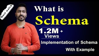 Lec5 What is Schema  How to define Schema  Database management system in Hindi [upl. by Akehs]