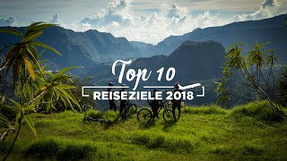 TOP 10 BELIEBTESTE REISEZIELE WELTWEIT [upl. by Harragan]