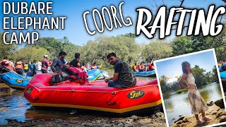 River Rafting In Coorg  Dubare Elephant Camp Coorg  Coorg Vlog  DAT Zone [upl. by Octavia440]