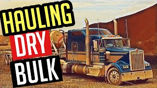 Hauling Dry Bulk Owner Operator Trucking VLOG 136 [upl. by Elamrej]