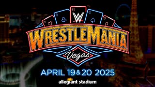 WrestleMania 41 is heading to Las Vegas on April 19 amp 20 2025 [upl. by Chelsy594]