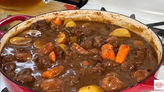 Creamy Beef Stew Recipe  Best Stew Beef HolidayRecipe Ever [upl. by Thun]