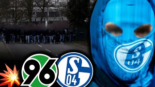 SchalkeUltras behaupten dass sich Hannover nicht stellt [upl. by Dyane]