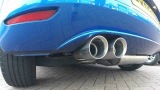 VW Scirocco Stock vs Milltek Exhaust [upl. by Accalia]