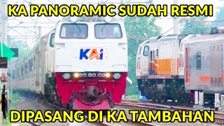 RESMI BEROPERASI  PERJALANAN KERETA API PANORAMIC PERTAMA DI INDONESIA [upl. by Yemorej]