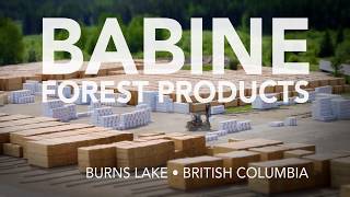 From Forest to Port Babine Forest Products [upl. by Olihs]