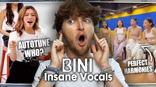 THIS IS IMPRESSIVE BINI Showing Off Insane Vocals  Reaction [upl. by Kapeed]