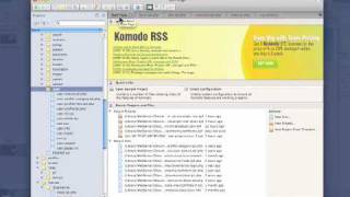 Working With Files in Komodo Edit [upl. by Ardy]