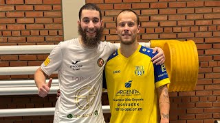 FT BORGERHOUT amp ZVC SOLONA RANST 2de helft DERBY derby ftborgerhout solonaranst futsal futbol [upl. by Ahsatin313]