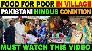 FOOD GIFTS FOR POOR HINDUS FAMILIES IN PAKISTAN  MY MISSION HUMANITY [upl. by Iral837]