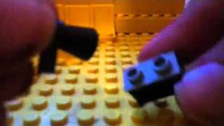 How to make a lego double barrel shotgun [upl. by Eiuqnimod]