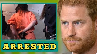 ARRESTED🛑 Harry sad as Meghan to rotten in Jail as FBI finds her guilty of Money Laundering [upl. by Lyrrehs]