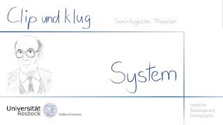 Soziologie studieren Niklas Luhmann  System [upl. by Lanahtan856]