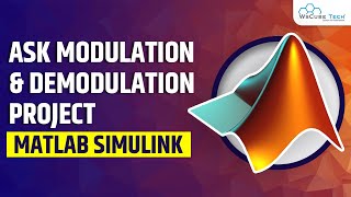 ASK Modulation and Demodulation using MATLAB Simulink  MATLAB Tutorial [upl. by Ambros]