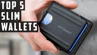 5 Best Slim Wallets That Holds Lots Of Cards 2023 [upl. by Nomelihp]