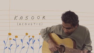 Prateek Kuhad  Kasoor Acoustic Live Performance  Animation Video [upl. by Inalel]