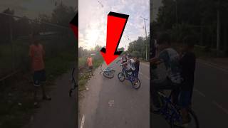 When a kid in El Salvador lends you his bike this happens youtubeshorts [upl. by Narut]