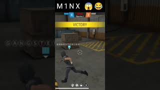 Awm Hacker vs M1 🗿 freefire m1nx m1GANGSTER 100 [upl. by Anaiek]