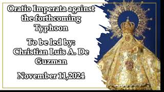 Oratio Imperata against the forthcoming Typhoon [upl. by Mauretta]