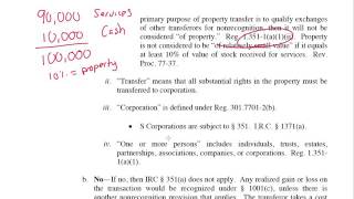 Checklist Corporate Formation amp Contribution Step 1 Part 1 [upl. by Kristoforo]